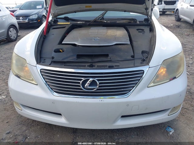 2007 Lexus Ls 460 მანქანა იყიდება აუქციონზე, vin: JTHBL46FX75015040, აუქციონის ნომერი: 45531061