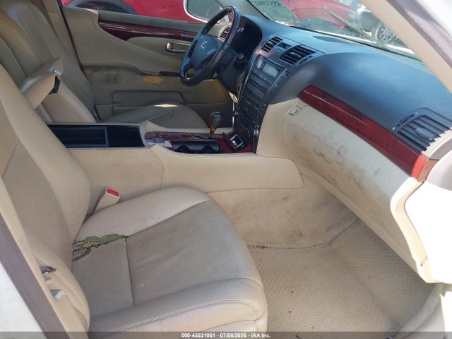 2007 Lexus Ls 460 მანქანა იყიდება აუქციონზე, vin: JTHBL46FX75015040, აუქციონის ნომერი: 45531061
