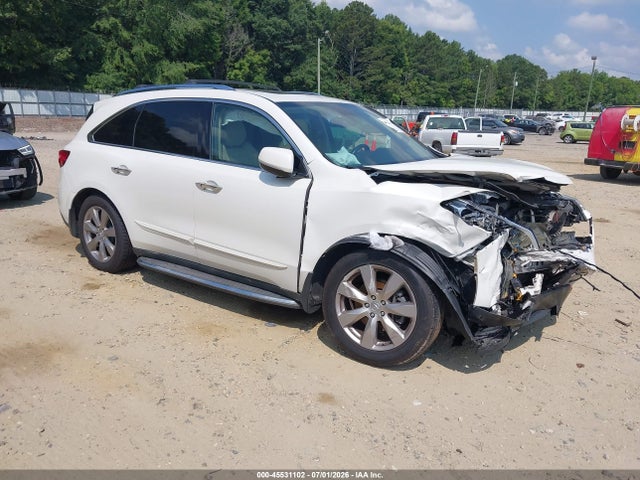 45531102 :رقم المزاد ، 5FRYD3H84EB003963 vin ، 2014 Acura Mdx Advance Pkg W/entertainment Pkg مزاد بيع
