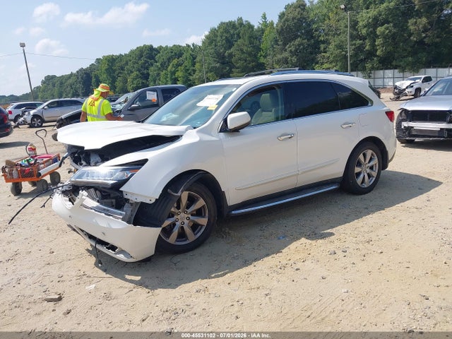 45531102 :رقم المزاد ، 5FRYD3H84EB003963 vin ، 2014 Acura Mdx Advance Pkg W/entertainment Pkg مزاد بيع