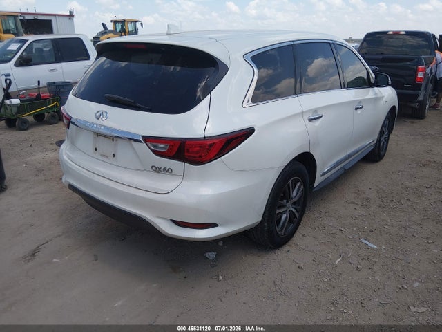 2017 Infiniti Qx60 მანქანა იყიდება აუქციონზე, vin: 5N1DL0MM3HC526280, აუქციონის ნომერი: 45531120