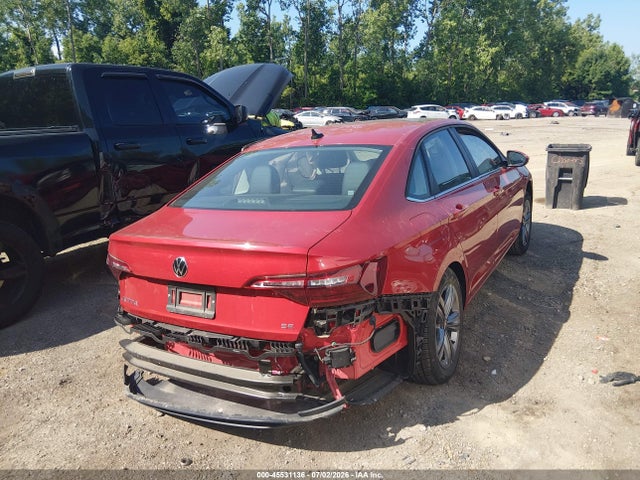 45531136 :رقم المزاد ، 3VW7M7BU3RM036252 vin ، 2024 Volkswagen Jetta 1.5t Se مزاد بيع