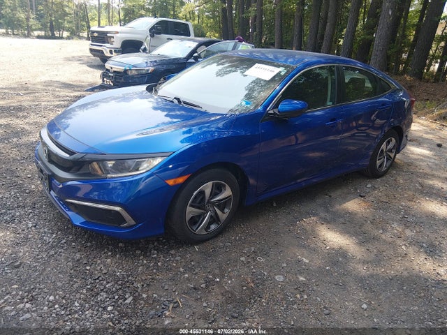 45531146 :رقم المزاد ، 2HGFC2F66MH538987 vin ، 2021 Honda Civic Lx مزاد بيع