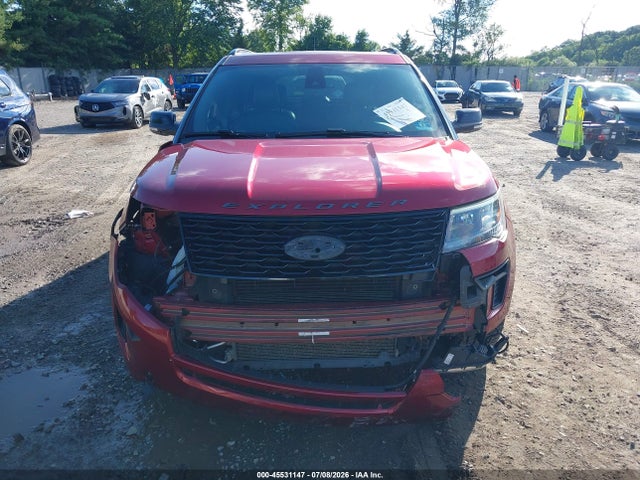 45531147 :رقم المزاد ، 1FM5K8GT5JGC34718 vin ، 2018 Ford Explorer Sport مزاد بيع