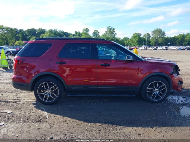 45531147 :رقم المزاد ، 1FM5K8GT5JGC34718 vin ، 2018 Ford Explorer Sport مزاد بيع