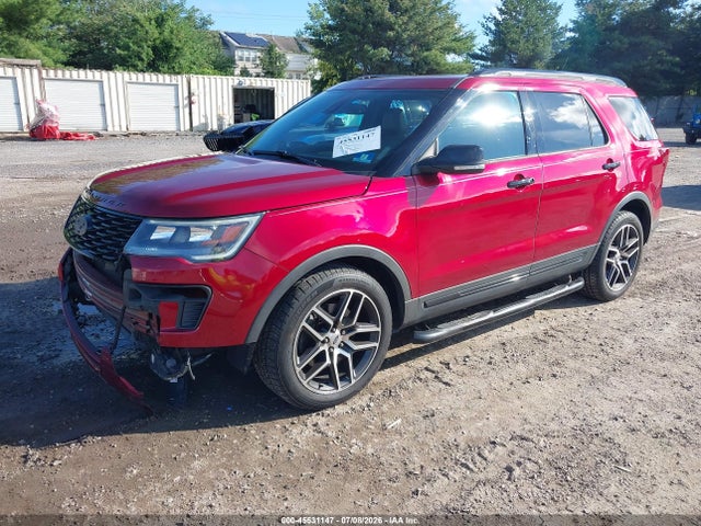 45531147 :رقم المزاد ، 1FM5K8GT5JGC34718 vin ، 2018 Ford Explorer Sport مزاد بيع