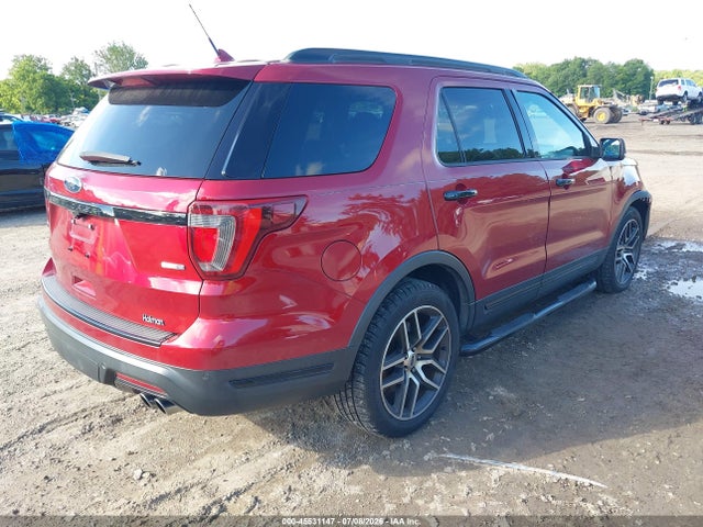 45531147 :رقم المزاد ، 1FM5K8GT5JGC34718 vin ، 2018 Ford Explorer Sport مزاد بيع
