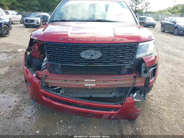 45531147 :رقم المزاد ، 1FM5K8GT5JGC34718 vin ، 2018 Ford Explorer Sport مزاد بيع