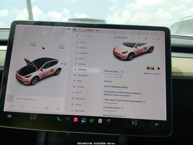Продаж на аукціоні авто 2021 Tesla Model Y Long Range Dual Motor All-wheel Drive, vin: 5YJYGDEE2MF294390, номер лоту: 45531186