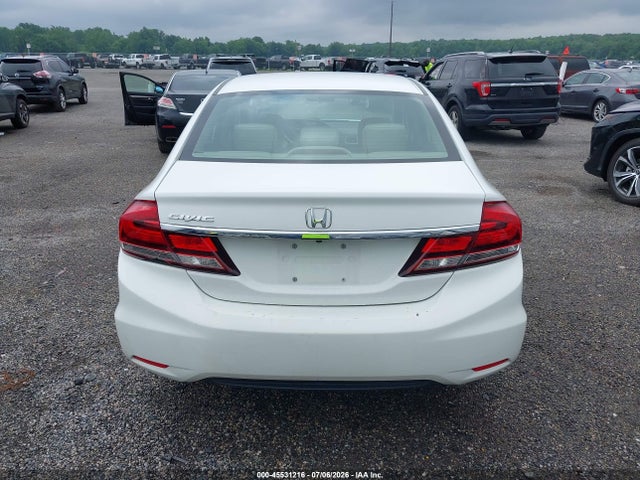 45531216 :رقم المزاد ، 19XFB2F56FE069908 vin ، 2015 Honda Civic Lx مزاد بيع