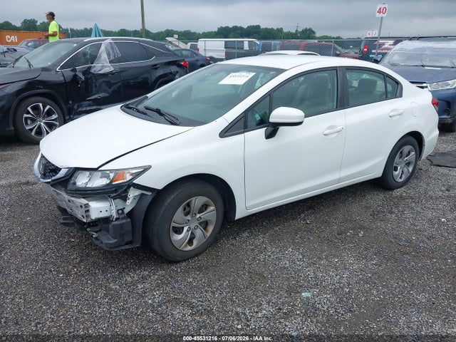 45531216 :رقم المزاد ، 19XFB2F56FE069908 vin ، 2015 Honda Civic Lx مزاد بيع