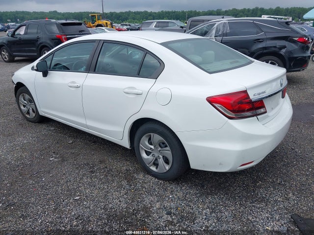 45531216 :رقم المزاد ، 19XFB2F56FE069908 vin ، 2015 Honda Civic Lx مزاد بيع