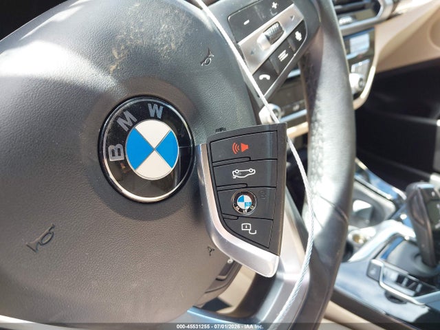 45531255 :رقم المزاد ، 5UXTY3C05M9E48398 vin ، 2021 Bmw X3 Sdrive30i مزاد بيع