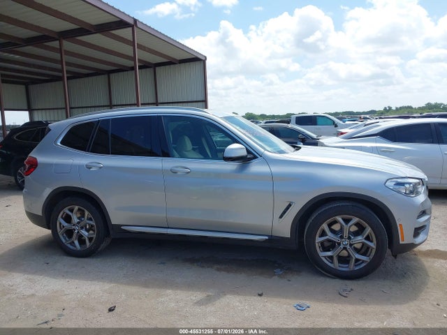 45531255 :رقم المزاد ، 5UXTY3C05M9E48398 vin ، 2021 Bmw X3 Sdrive30i مزاد بيع