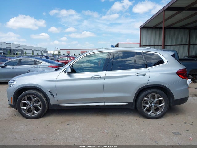 45531255 :رقم المزاد ، 5UXTY3C05M9E48398 vin ، 2021 Bmw X3 Sdrive30i مزاد بيع