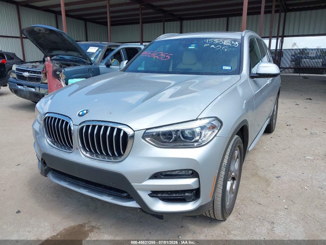 45531255 :رقم المزاد ، 5UXTY3C05M9E48398 vin ، 2021 Bmw X3 Sdrive30i مزاد بيع