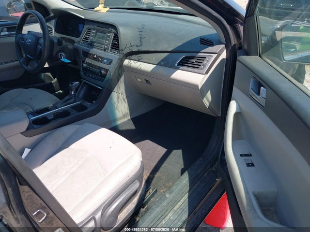 2017 Hyundai Sonata მანქანა იყიდება აუქციონზე, vin: 5NPE24AF6HH580296, აუქციონის ნომერი: 45531262