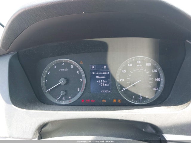2017 Hyundai Sonata მანქანა იყიდება აუქციონზე, vin: 5NPE24AF6HH580296, აუქციონის ნომერი: 45531262