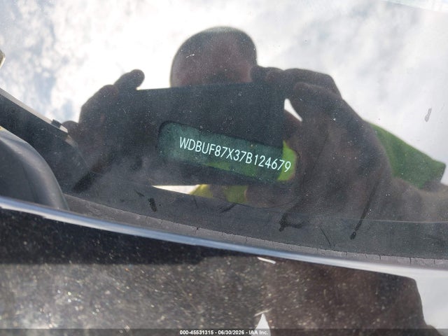 45531315 :رقم المزاد ، WDBUF87X37B124679 vin ، 2007 Mercedes-benz E 350 4matic مزاد بيع