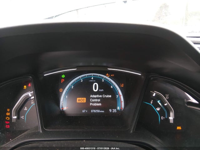 Honda Civic Lx 2019 2HGFC2F69KH534316 Image 7