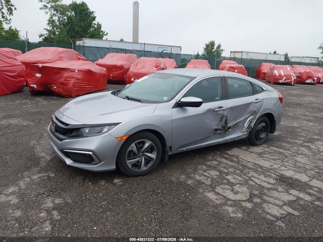 Honda Civic Lx 2019 2HGFC2F66KH588138 Image 2