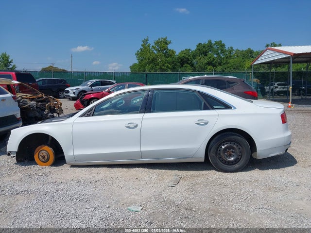 45531390 :رقم المزاد ، WAUR2AFD2EN004611 vin ، 2014 Audi A8 L 4.0t مزاد بيع