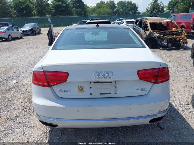 45531390 :رقم المزاد ، WAUR2AFD2EN004611 vin ، 2014 Audi A8 L 4.0t مزاد بيع
