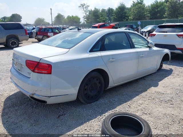 45531390 :رقم المزاد ، WAUR2AFD2EN004611 vin ، 2014 Audi A8 L 4.0t مزاد بيع