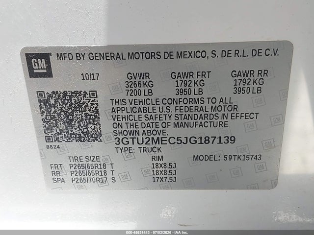 GMC Sierra 1500 Sle 2018 3GTU2MEC5JG187139 Image 9