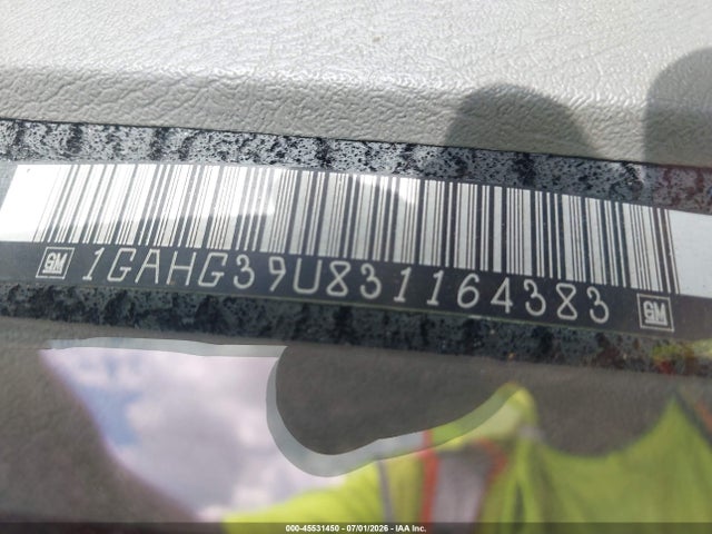 Aukcja sprzedaży 2003 Chevrolet Express Passenger, vin: 1GAHG39U831164383, numer aukcji: 45531450