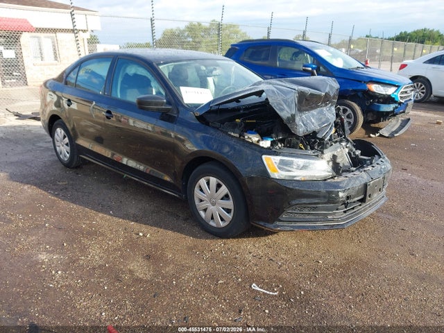 2015 Volkswagen Jetta 2.0l S მანქანა იყიდება აუქციონზე, vin: 3VW2K7AJ7FM356998, აუქციონის ნომერი: 45531475