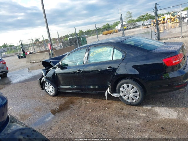 2015 Volkswagen Jetta 2.0l S მანქანა იყიდება აუქციონზე, vin: 3VW2K7AJ7FM356998, აუქციონის ნომერი: 45531475