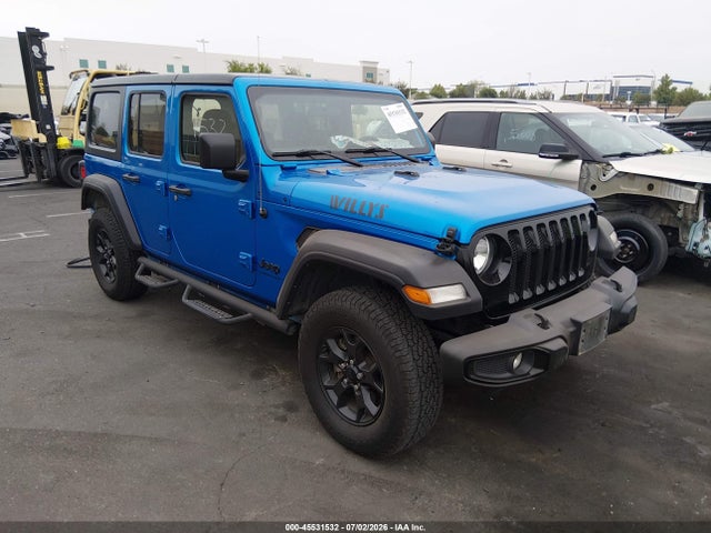 Продажа на аукционе авто 2023 Jeep Wrangler 4-door Willys Sport 4x4, vin: 1C4HJXDG1PW531165, номер лота: 45531532