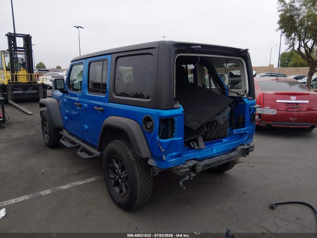 Продажа на аукционе авто 2023 Jeep Wrangler 4-door Willys Sport 4x4, vin: 1C4HJXDG1PW531165, номер лота: 45531532