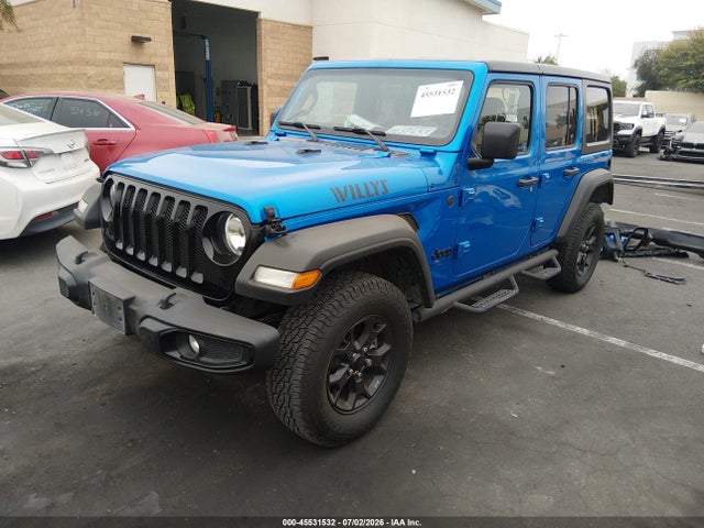 Продажа на аукционе авто 2023 Jeep Wrangler 4-door Willys Sport 4x4, vin: 1C4HJXDG1PW531165, номер лота: 45531532