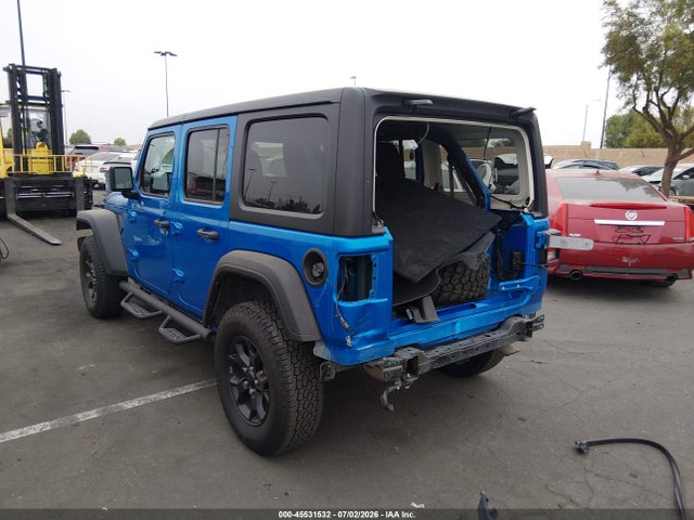 Продажа на аукционе авто 2023 Jeep Wrangler 4-door Willys Sport 4x4, vin: 1C4HJXDG1PW531165, номер лота: 45531532