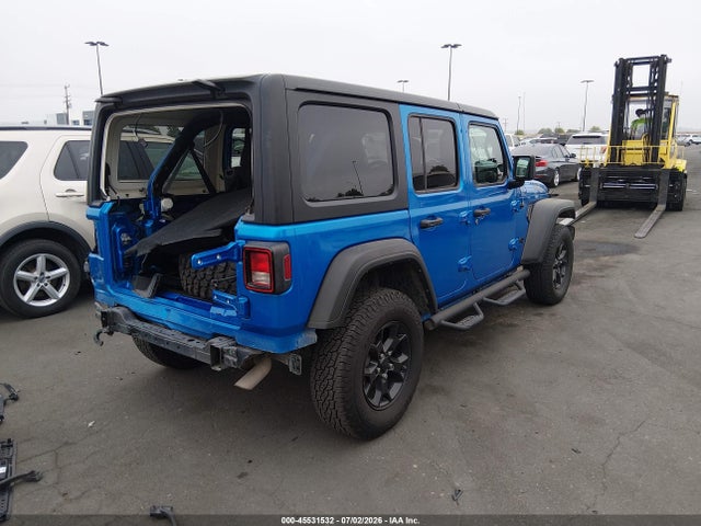 Продажа на аукционе авто 2023 Jeep Wrangler 4-door Willys Sport 4x4, vin: 1C4HJXDG1PW531165, номер лота: 45531532