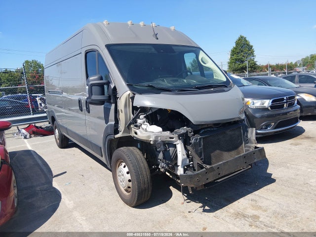 45531550 :رقم المزاد ، 3C6LRVDG4PE557767 vin ، 2023 Ram Promaster 2500 High Roof 159 Wb مزاد بيع