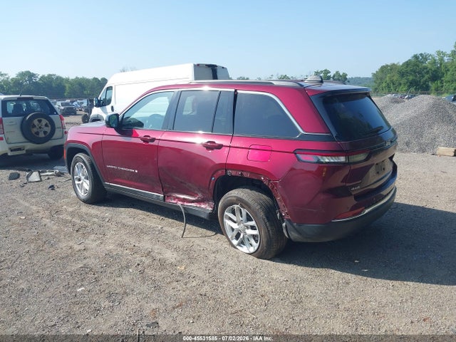 2025 Jeep Grand Cherokee Laredo X 4x4 მანქანა იყიდება აუქციონზე, vin: 1C4RJHAG4SC277427, აუქციონის ნომერი: 45531585