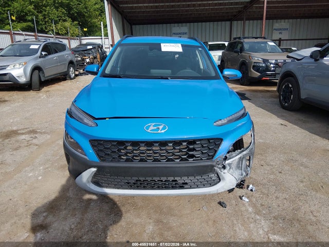Продажа на аукционе авто 2022 Hyundai Kona Sel, vin: KM8K62AB4NU927310, номер лота: 45531651