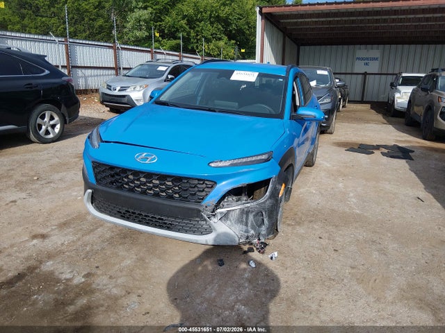 Продажа на аукционе авто 2022 Hyundai Kona Sel, vin: KM8K62AB4NU927310, номер лота: 45531651