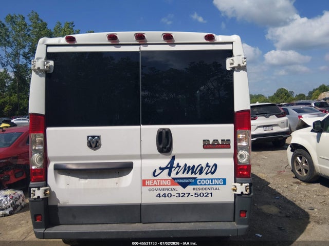 Aukcja sprzedaży 2017 Ram Promaster 1500 Low Roof 136 Wb, vin: 3C6TRVAG1HE509763, numer aukcji: 45531733