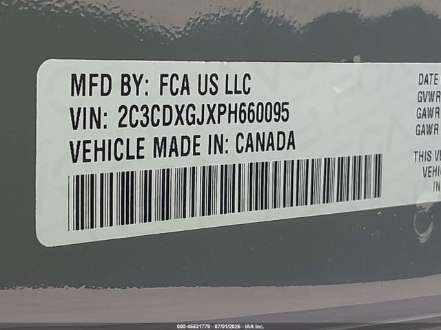 Dodge Charger Scat Pack 2023 2C3CDXGJXPH660095 Image 9