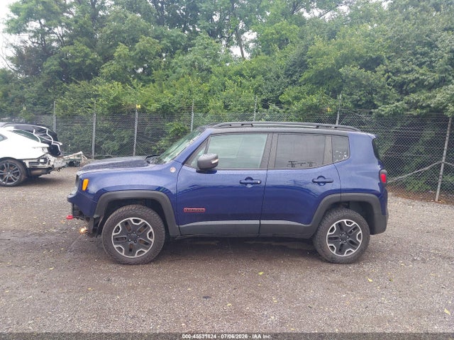 2016 Jeep Renegade Trailhawk მანქანა იყიდება აუქციონზე, vin: ZACCJBCT7GPE06521, აუქციონის ნომერი: 45531824