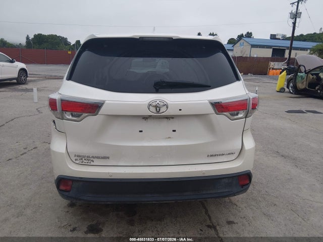 Продаж на аукціоні авто 2016 Toyota Highlander Limited Platinum V6, vin: 5TDDKRFHXGS290218, номер лоту: 45531833