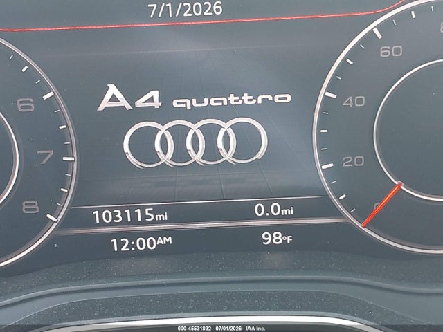 45531892 :رقم المزاد ، WAUENAF46HA164850 vin ، 2017 Audi A4 Premium Plus مزاد بيع