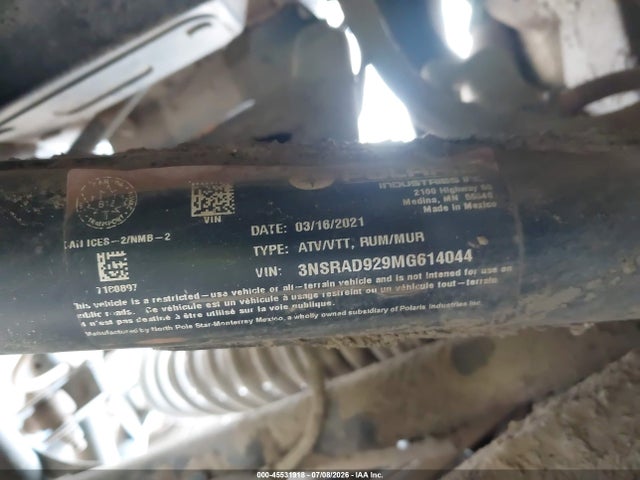 Polaris Rzr Pro Xp Ultimate 2021 3NSRAD929MG614044 Image 10