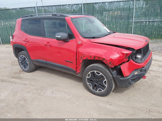 2015 Jeep Renegade Trailhawk მანქანა იყიდება აუქციონზე, vin: ZACCJBCTXFPB49451, აუქციონის ნომერი: 45532006