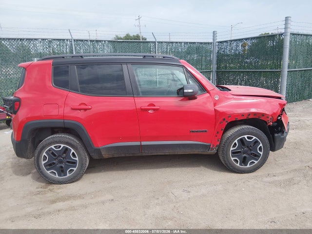 Aukcja sprzedaży 2015 Jeep Renegade Trailhawk, vin: ZACCJBCTXFPB49451, numer aukcji: 45532006