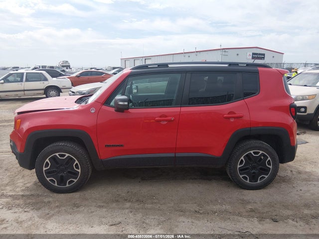 Aukcja sprzedaży 2015 Jeep Renegade Trailhawk, vin: ZACCJBCTXFPB49451, numer aukcji: 45532006